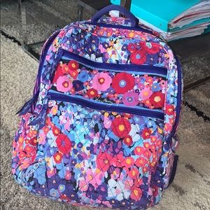 Vera Bradley tech backpack in impressionista